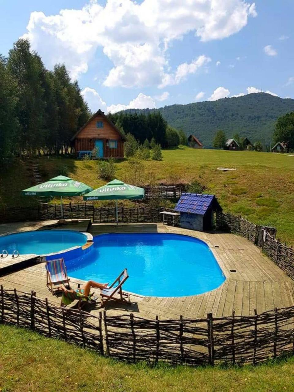 Etno Selo Montenegro Hotel Plužine Exterior foto